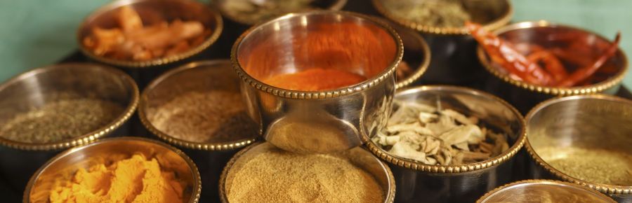 indian spices used in our indian restaurant